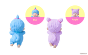 HIPPERS Monchhichi COLORS: Wink Series T2