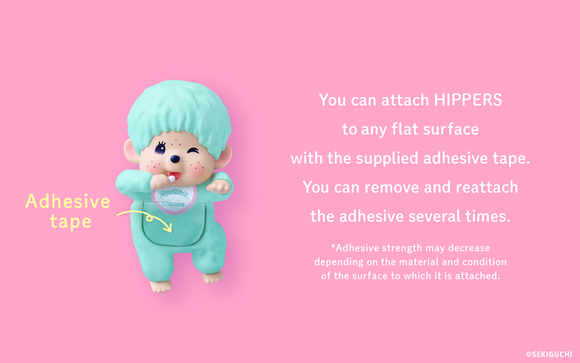 HIPPERS Monchhichi COLORS: Wink Series T2