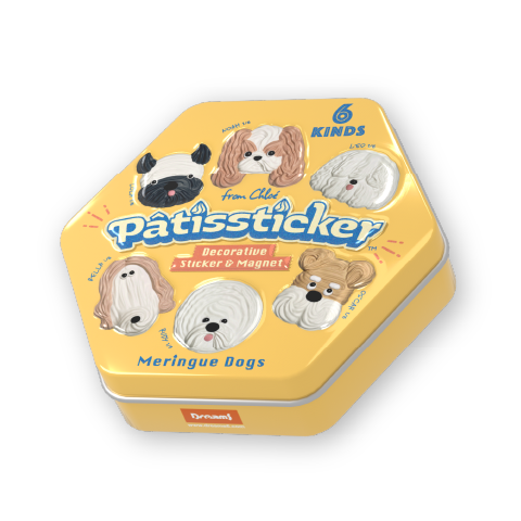 Pâtissticker Meringue Dogs Series R1